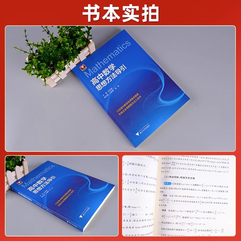 高中数学 思想方法导引 高中通用 [正版]2023 高中数学思想方法导引张金良 浙大数学优辅高一高二高三高考数学字典式实