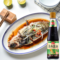 海天生抽清蒸鱼海鲜酱油剁椒鱼头去腥提鲜料,450ml海天蒸鱼豉油*1瓶