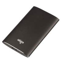 爱国者(Aigo)S01移动固态硬盘1T高速usb3.0体积小巧便携式存储迷你SSD 锖色