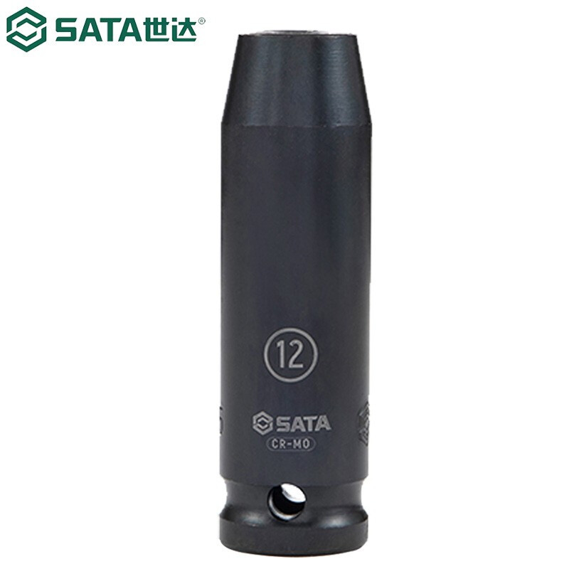 世达(SATA)工具1/2“系列 公制六角风动加长套筒SATA-34410高清大图