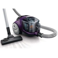 飞利浦（Philips）吸尘器FC8472/81家用无尘袋1600W大功率(魔幻紫) 第四代飓风离尘FC8471升级版