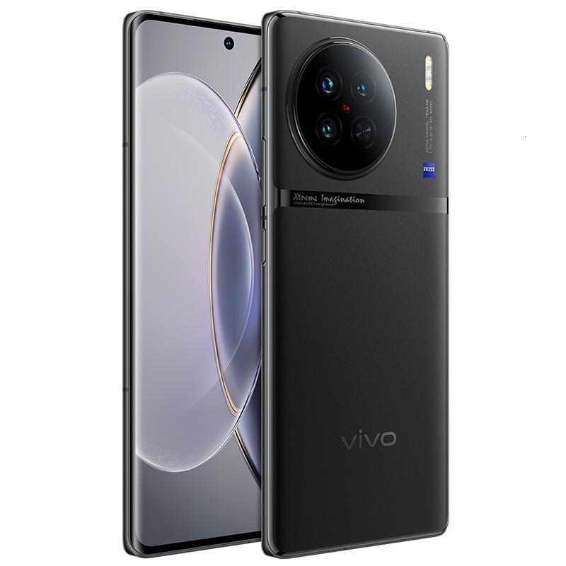 vivo X90 8GB+256GB 至黑 5G 天玑9200 自研V2双芯旗舰 蔡司专业影像 120W闪充120Hz护眼曲面屏学生游戏手机