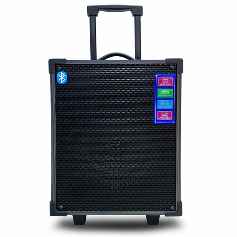 蓝牙拉杆音响移动户外音箱8寸大功率充电便携式木质视频