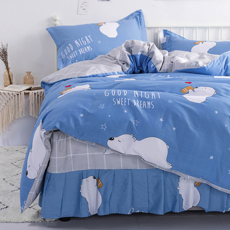 微盼 床上用品三件套宿舍三件套 1.2m床/套高清大图