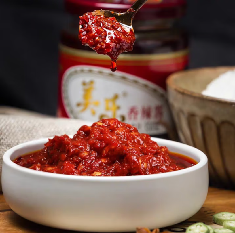 香辣酱350g*1瓶家用炒菜拌面下饭酱高清大图