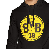 彪马(Puma)BVB Fan 男士连帽套头休闲运动卫衣75286312