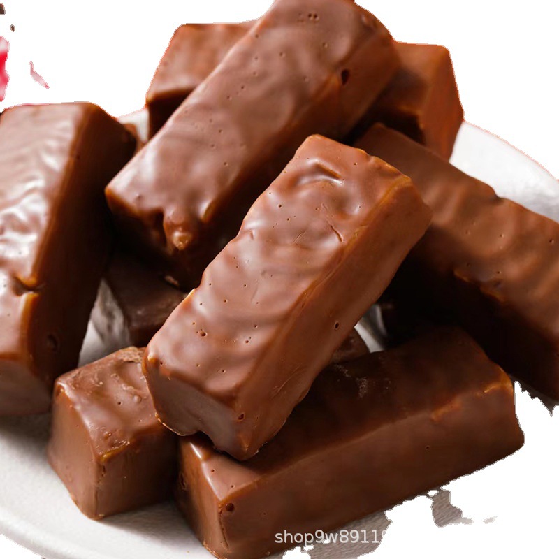 20颗试吃巧克力架能量棒果仁花生夹心长条士力架零食饱腹充饥休闲解馋小零食品高清大图