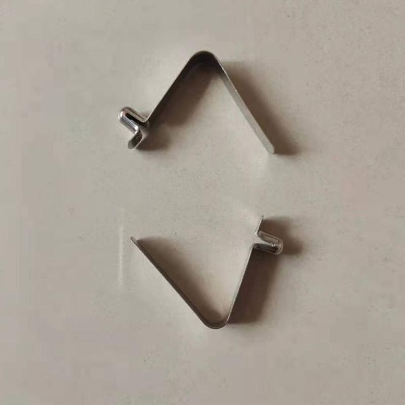 刮刮乐平板拖把v型弹片弹扣配件拖布转轴卡扣弹簧片连接轴弹珠片加厚v