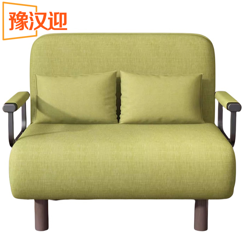 豫汉迎沙发床简易两用折叠沙发120*190cm张高清大图