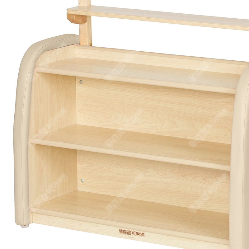 华森葳淘乐幼儿贩卖台-枫木色 KB4-MTDP1A002-82尺寸:90×35×120 cm高清大图