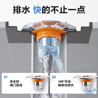 防臭地漏芯下水道防臭神器下水道除臭防反味神器卫生间地漏防臭芯