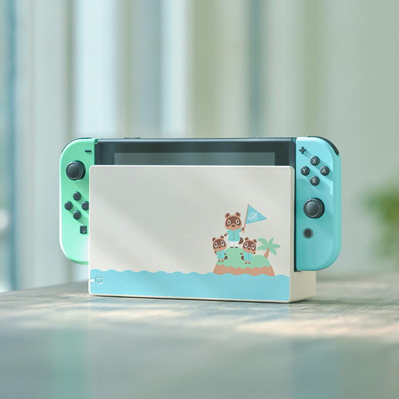 任天堂(Nintendo)switch lite switch续航加强版 便携掌上主机 日版/欧版蓝绿限定机游戏机