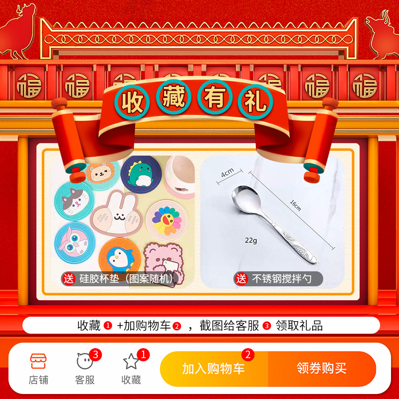 [6cm怀旧]100ml 不带盖 搪瓷杯子怀旧经典马克杯大容量带盖学生复古铁茶杯定制茶缸子老式
