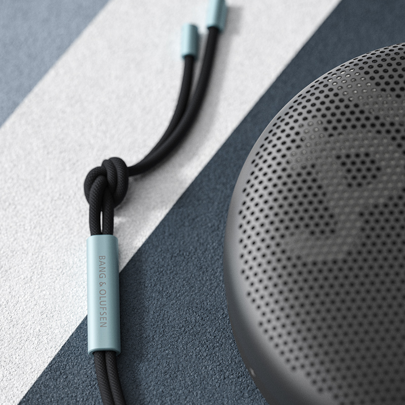 B&O Beosound A1 2nd Gen 二代 无线蓝牙智能车载便携式音箱 bo户外迷你音响重低音炮 炭黑氧气蓝