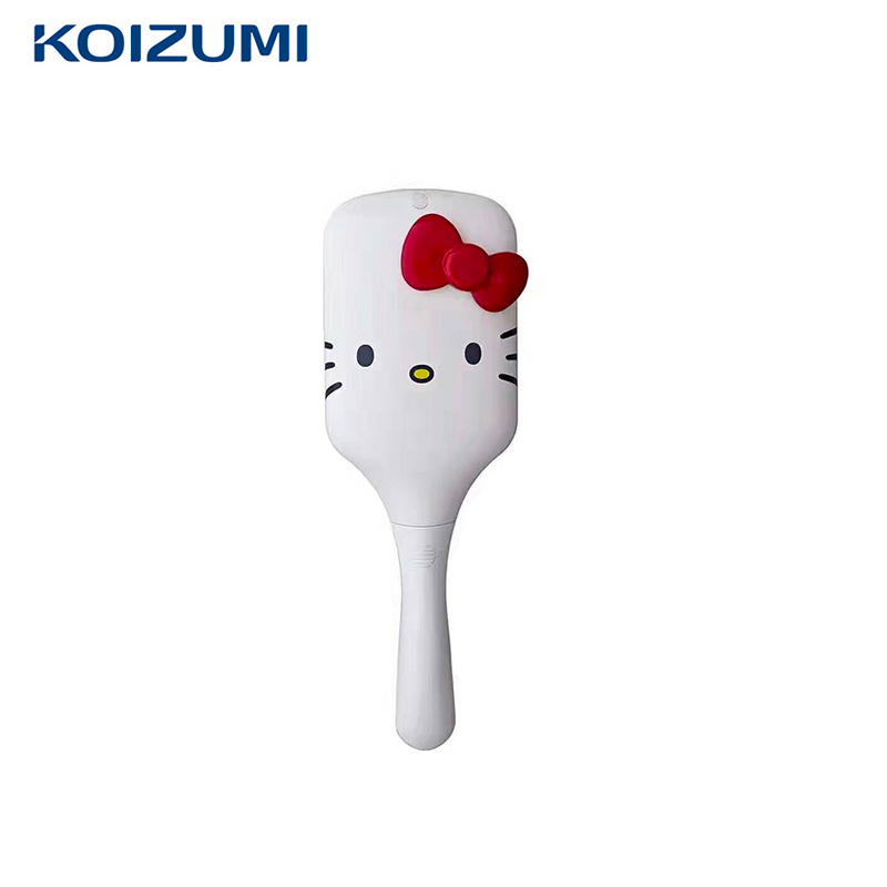 小泉成器(KOIZUMI)防静电按摩电动梳干湿两用防静电负离子KBE-2810 美发器长发卷发气垫震动