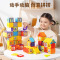 儿童搭房子积木拼装益智玩具3到6岁女男孩大颗粒方块生日礼物拼图