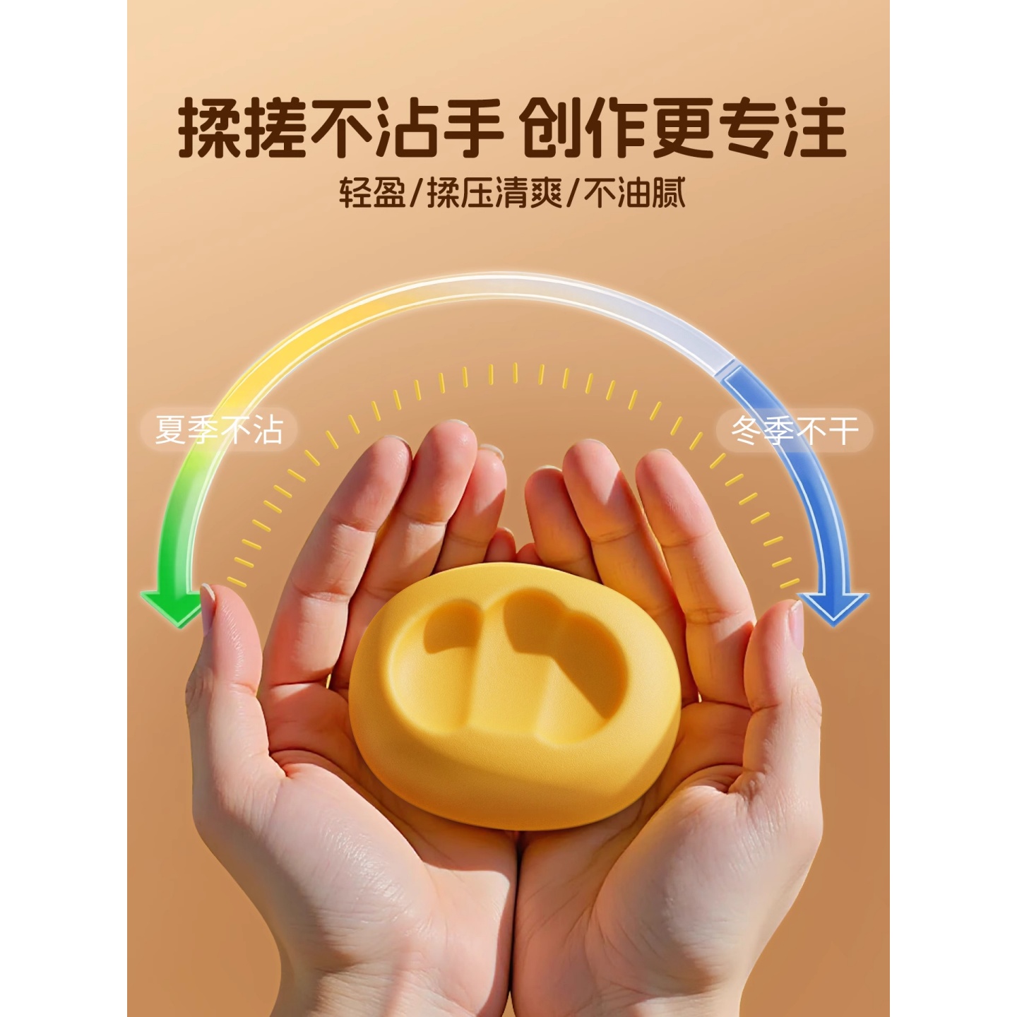 超轻粘土100g大包装儿童无毒安全橡皮泥黏土幼儿园无味级手工彩泥高清大图