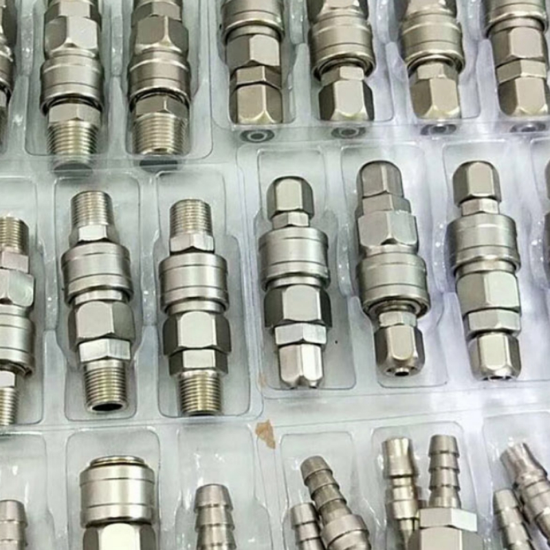 象头 PU管气动接头 气动C式自锁快速接头 30SF+PF 内丝 内径16mm 1支高清大图