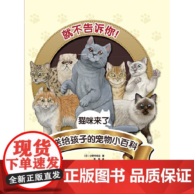 送给孩子的宠物小百科:猫咪来了图片