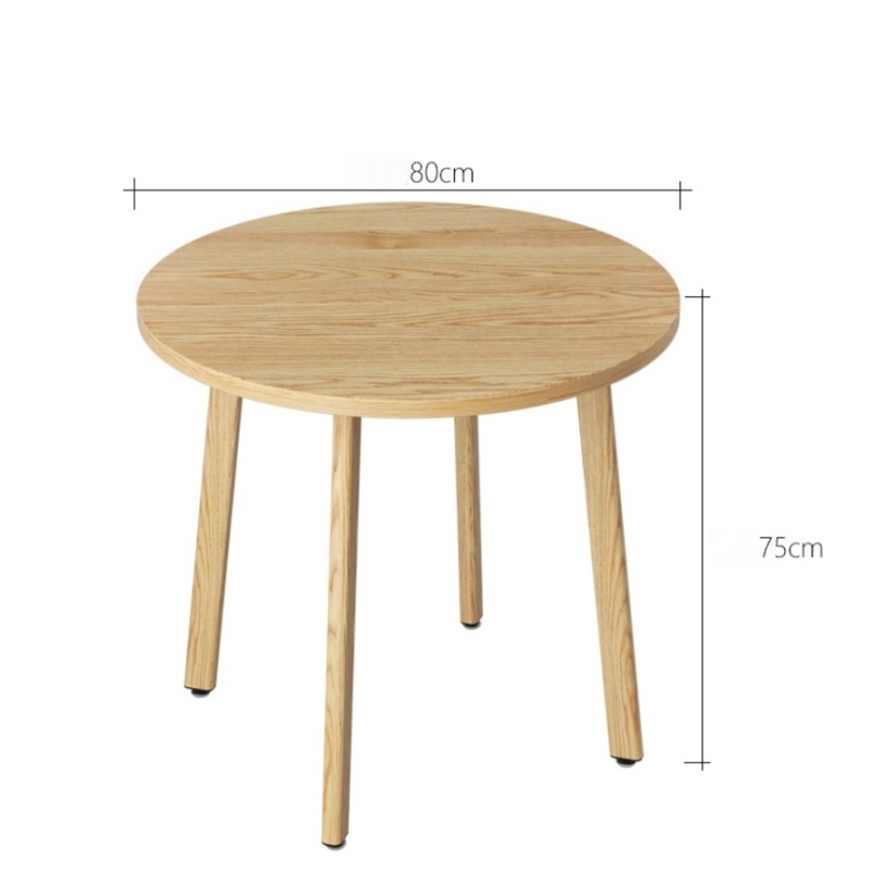 锁匠 圆桌茶几 L800*W800*H750 张高清大图