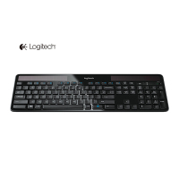 罗技(Logitech) K750 太阳能无线键盘 (计价单位:个)黑色