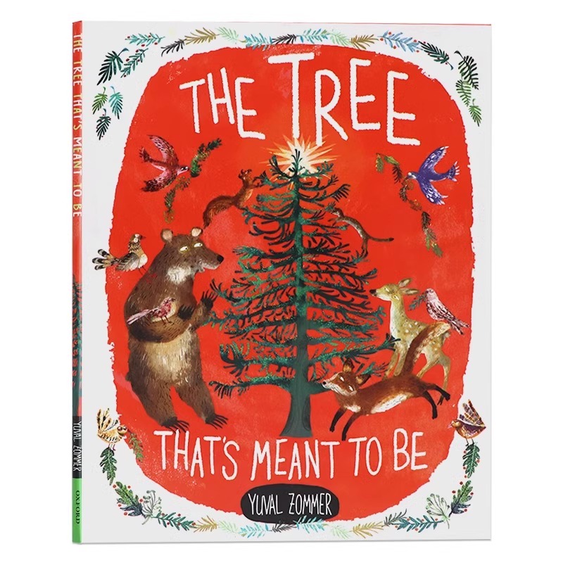 [正版]牛津精品认知绘本 那棵注定的树 英文原版 The Tree That’S Meant To Be 精装大开图画高清大图
