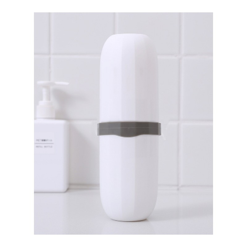 家柏饰(CORATED)便携式牙刷盒旅行洗漱杯漱口杯牙膏牙刷收纳盒放牙刷的盒子高清大图