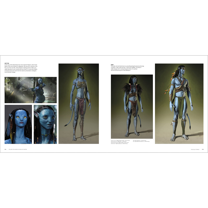 [正版]阿凡达2水之道电影艺术设定集 英文原版 The Art of Avatar The Way of Water高清大图
