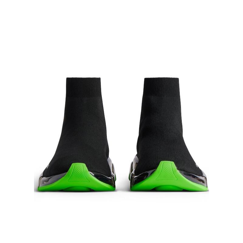 巴黎世家(Balenciaga)男跑步鞋超轻透气全透明鞋底再生针织运动鞋