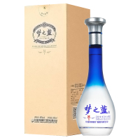 洋河(YangHe) 蓝色经典 梦之蓝M1 45度 500ml 单瓶装 浓香型白酒 口感绵柔(老包装)