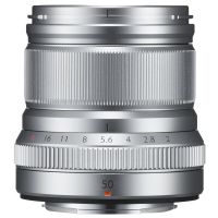 富士(FUJIFILM) XF50mmF2 R WR中长焦定焦镜头 银色 XF微单镜头 适用于XT30/XT3/XS10