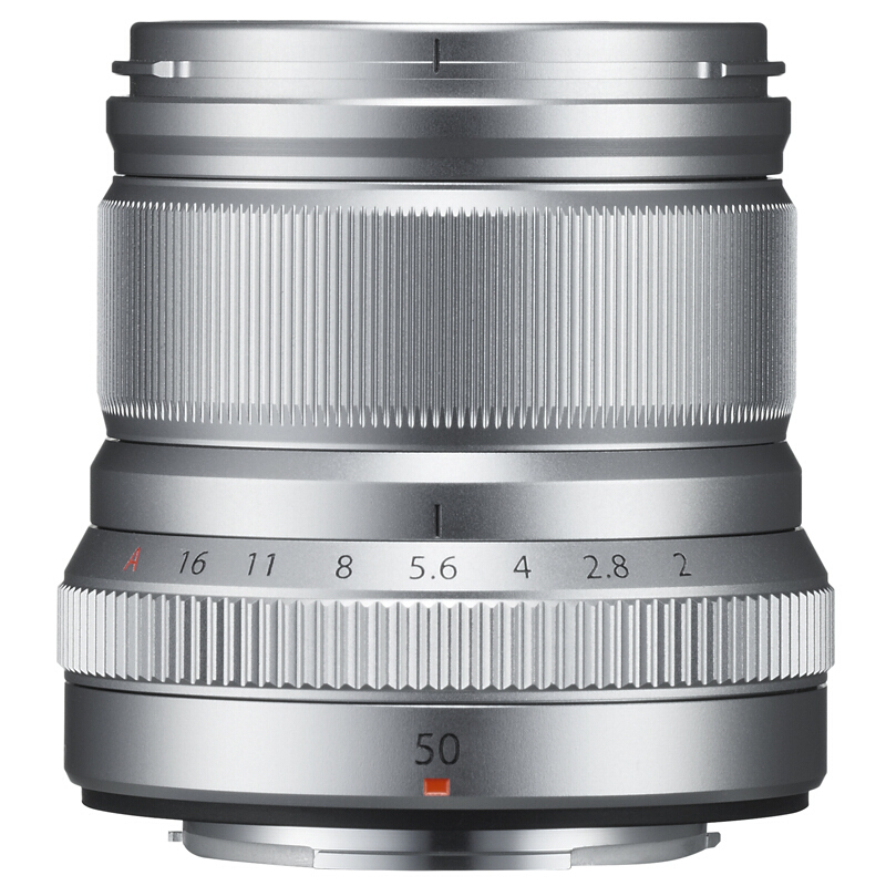 富士(FUJIFILM) XF50mmF2 R WR中长焦定焦镜头 银色 XF微单镜头 适用于XT30/XT3/XS10