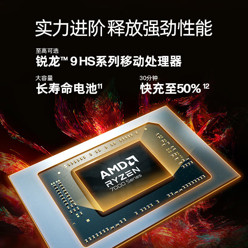 HP惠普战X 2023新款 Zen4新锐龙14英寸(R9-PRO 7940HS 16G 1T 2.5K 120Hz 500尼特屏 2年上门)高性能轻薄笔记本电脑