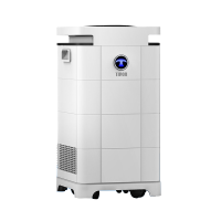 TIPON/德国汉朗家用别墅除甲醛雾霾pm2.5TVOC可视甲醛数值除烟除尘负离子空气净化器 白色 净霸650