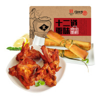 沟帮子 鲜熏豆腐卷 鸡锁骨组合600g东北特产休闲零食 熟食卤味 鲜熏小食组合