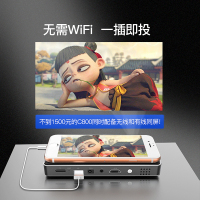 投美（TOUMEI）新款C800语音投影仪家用4K全高清1080p小型迷你便携式 无线wifi安卓苹果手机同屏 家庭影院 智能微型投影机无屏电视1920×1080