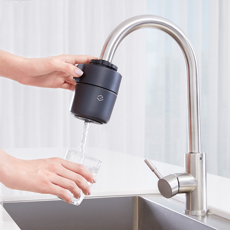 一目净水器水龙头智能净水器家用台上式厨房直饮净水器LT PEAC-60-001