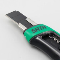 世达(SATA)93483 橡塑柄旋钮美工刀