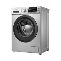 美的（Midea）MG90-1431DS 全自动9公斤KG 变频家用滚筒洗衣机 智能洗 桶自洁 婴儿服羊毛洗认证 银色