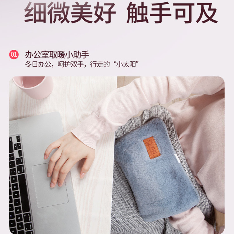 彩虹 电热暖手宝 325型 DR40-1A 1.4kg 舒适插手套(个)