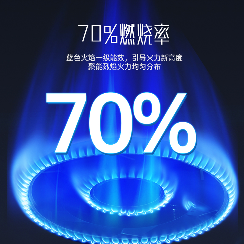 志高(CHIGO) F229单眼燃气灶具(天然气) 家用煤气灶台式嵌入式节能燃气灶高清大图
