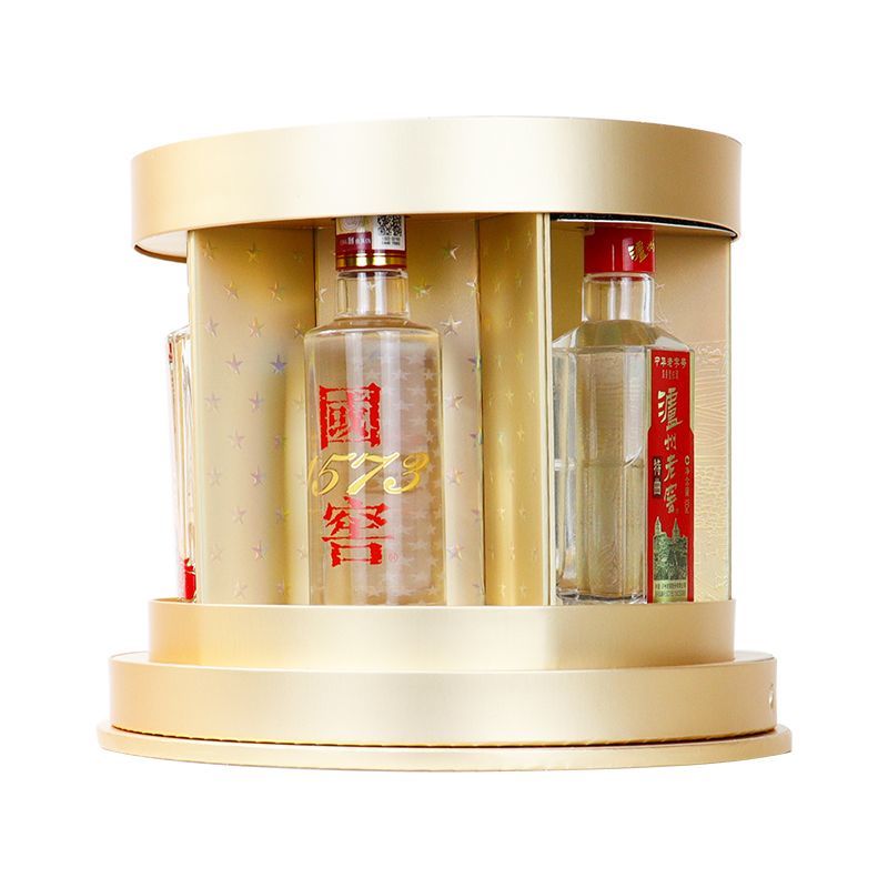 [泸州老窖]冠军纪念特曲52度100ml*5瓶1盒浓香型白酒小酒礼盒装高清大图