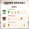 美的(Midea)小滋味系列 微波炉变频家用小型奶油风百搭复古转盘式一级能效微波炉低频轻音20L(M2H2)[补贴]