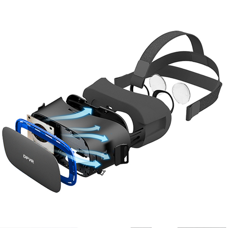 大朋 DPVR P1 Ultra 4k VR一体机 高通骁龙芯片 VR眼镜 体感游戏机 智能3D头盔