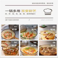 康宁0.8L晶钻透明锅 VS-08-DI/E/CN