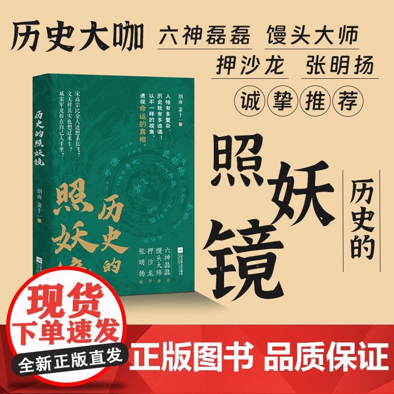 历史的照妖镜 烟雨 萧十一著 以岳飞之死为镜像 多维度剖析权力游戏与人性大戏 历史知识读物六神磊磊馒头大师 岳飞书籍
