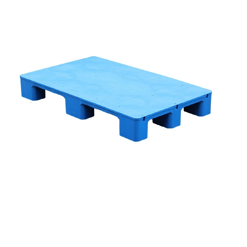 宁储 塑料托盘 平板九脚托盘 100*60*14cm 张高清大图