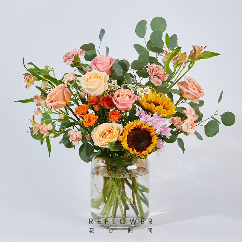 花点时间(Reflower) 事事圆满1束 (收到订单后的72h内发货)*