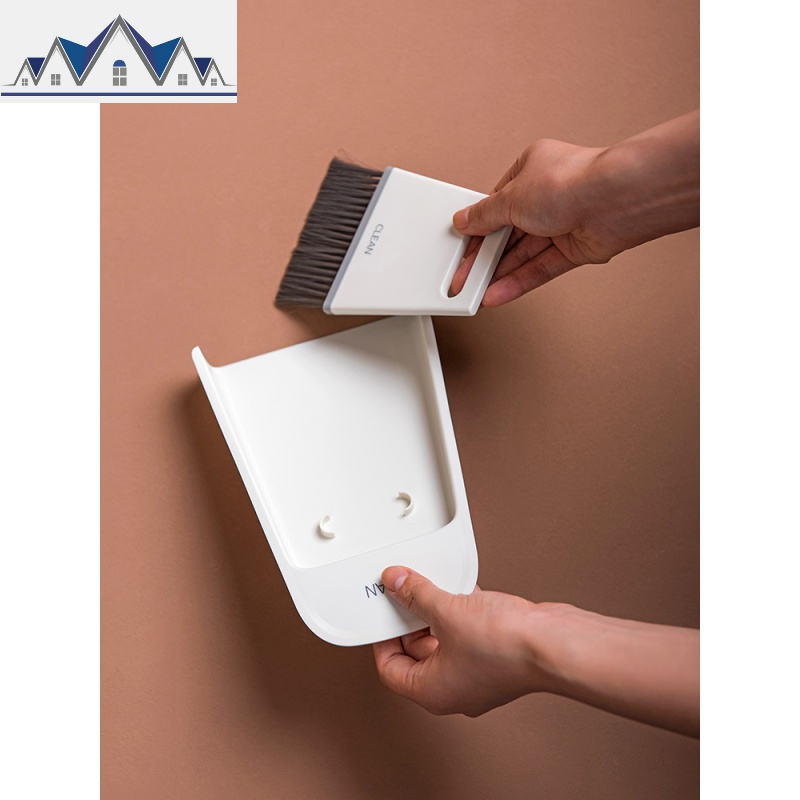 迷你桌面扫把簸箕套装家用笤帚扫床儿童小撮箕扫帚迷子组合垃圾铲 三维工匠高清大图