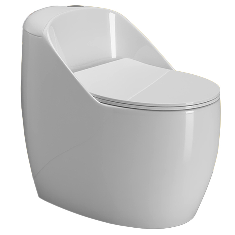 0大管道大口径大冲力坐便器家用卫生间超漩虹吸式圆形马桶座便器m0506